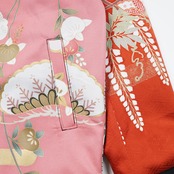 【BJK-M0019】XSsize再構築リバーシブル着物ボンバー KIMONO REVERSIBLE BOMBER JACKET
