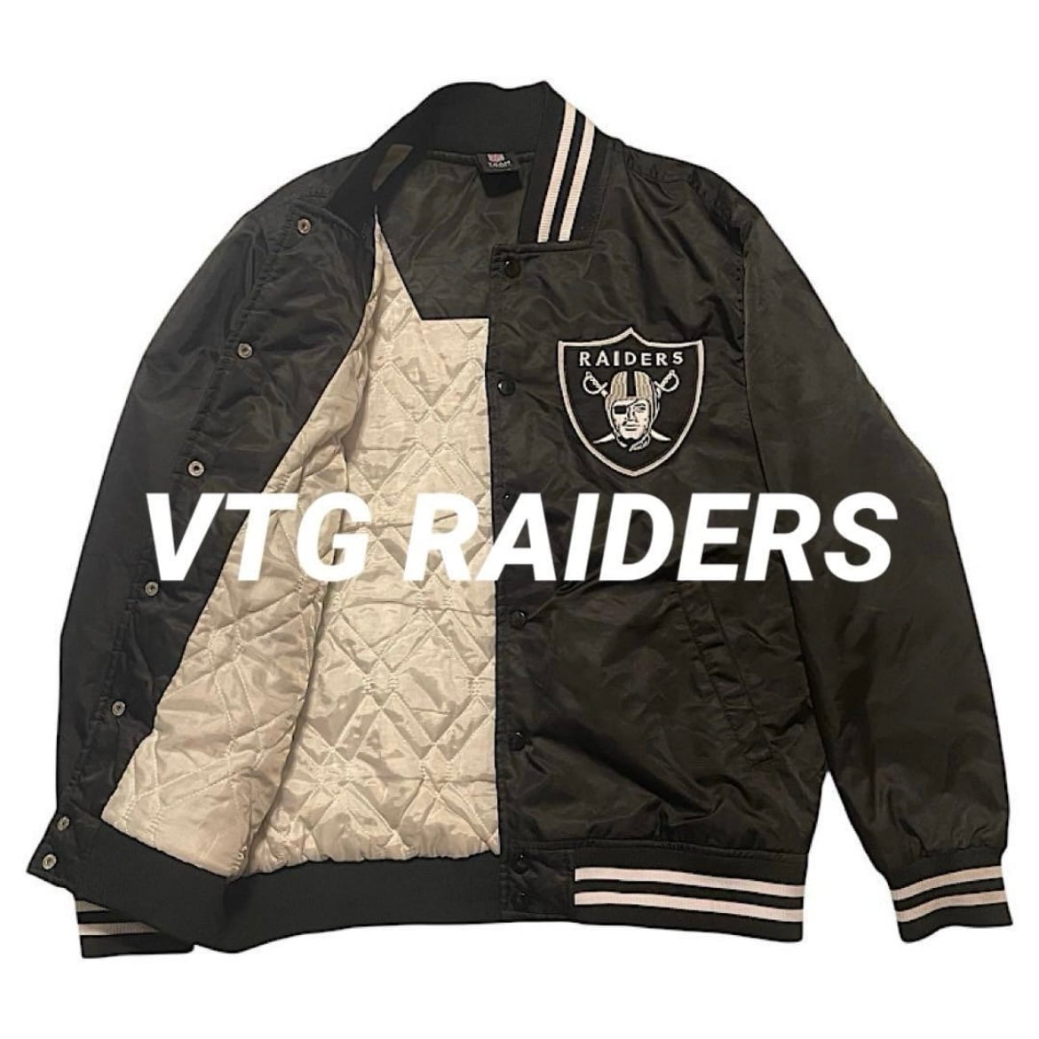 90s~ Raiders レイダース レザージャケット スタジャン 本革 90s~ Raiders レイダース レザージャケット スタジャン 本革 【公式通販】
