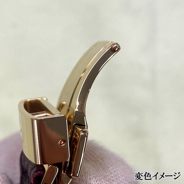 【訳あり品／展示品／小傷変色あり】本数限定特価 レクタンギュラー|ゴールドレザー(ブラック)