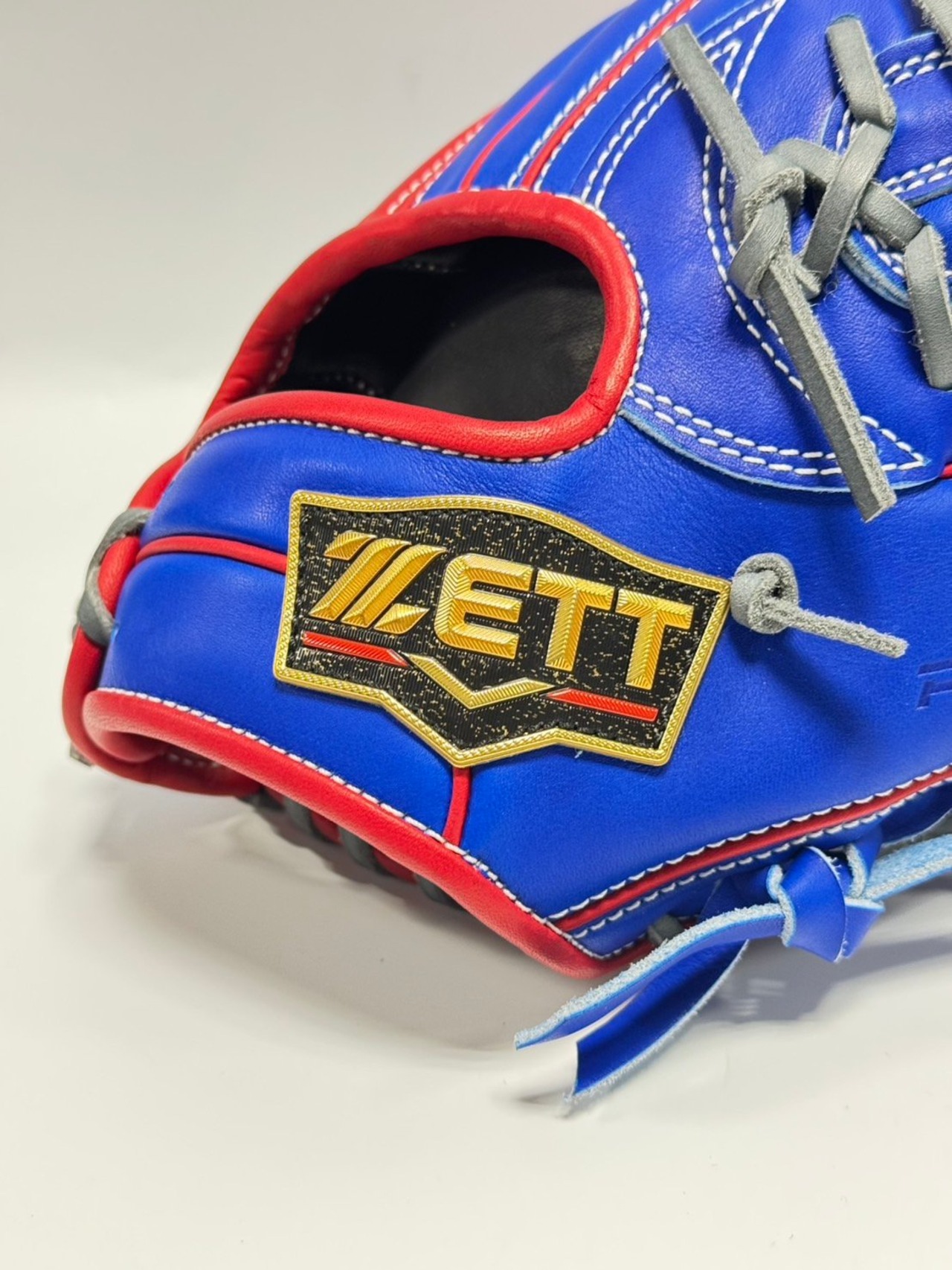 ZETT硬式用　ミチイオリジナル　中川モデル　ロイヤルブルー×レッド・画像6