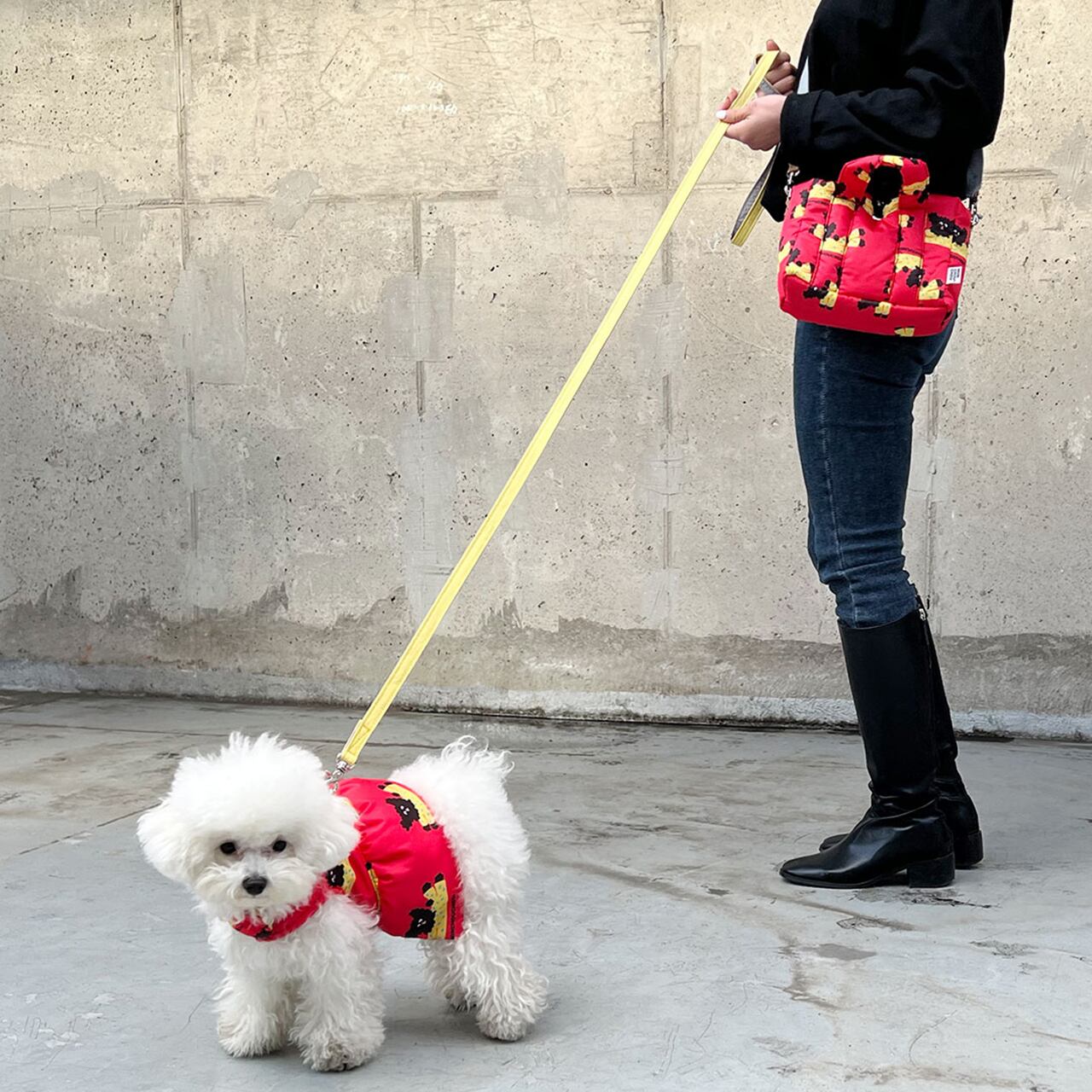 Tiny Dog Mini Bag（Red） / monchouchou | PANNA HOUSE