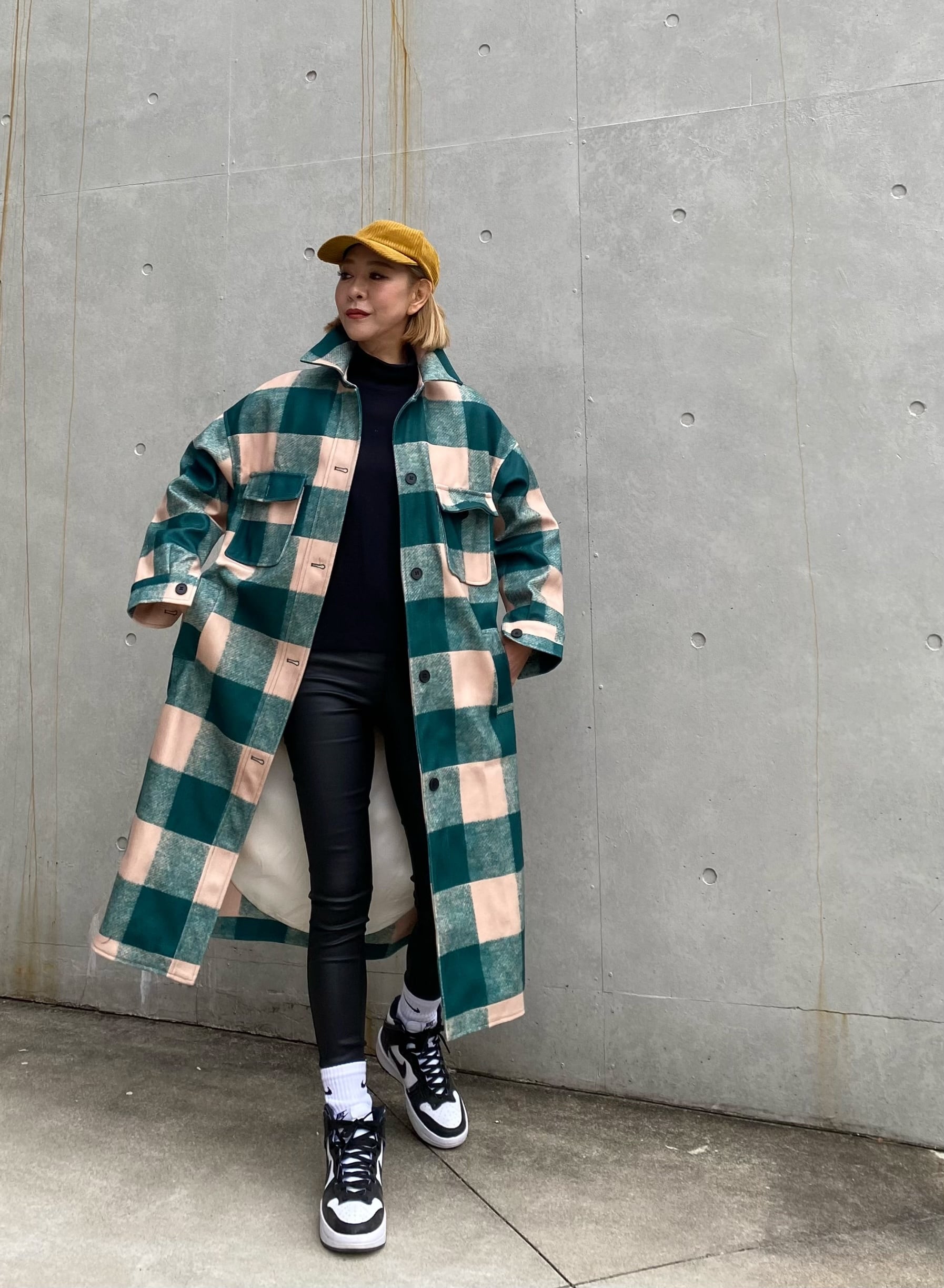 ギンガムチェックアウター (グリーン) 15300円→7650円 | セレクト
