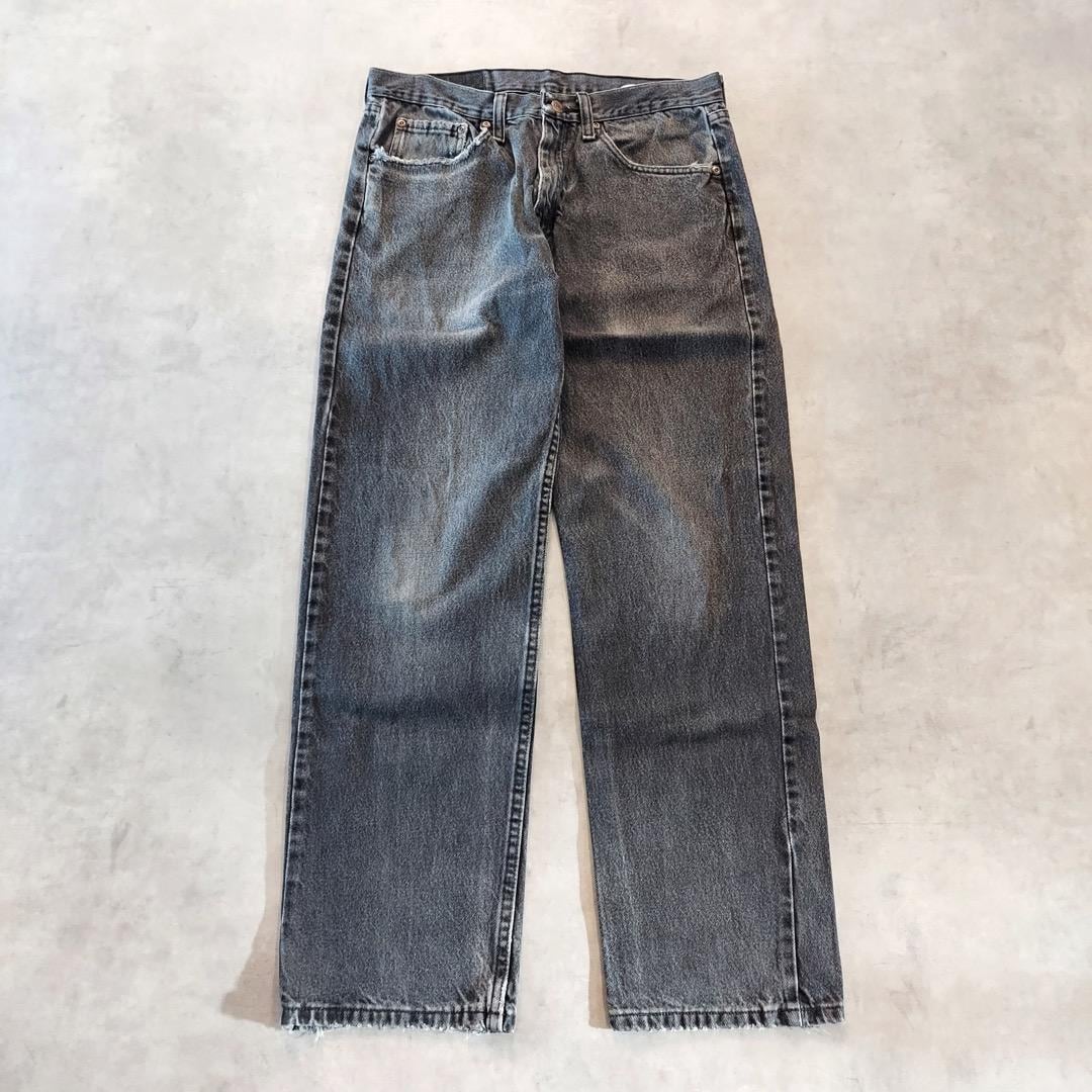 Wrangler ラングラー W32 ブラックデニム ボトム 黒 14722