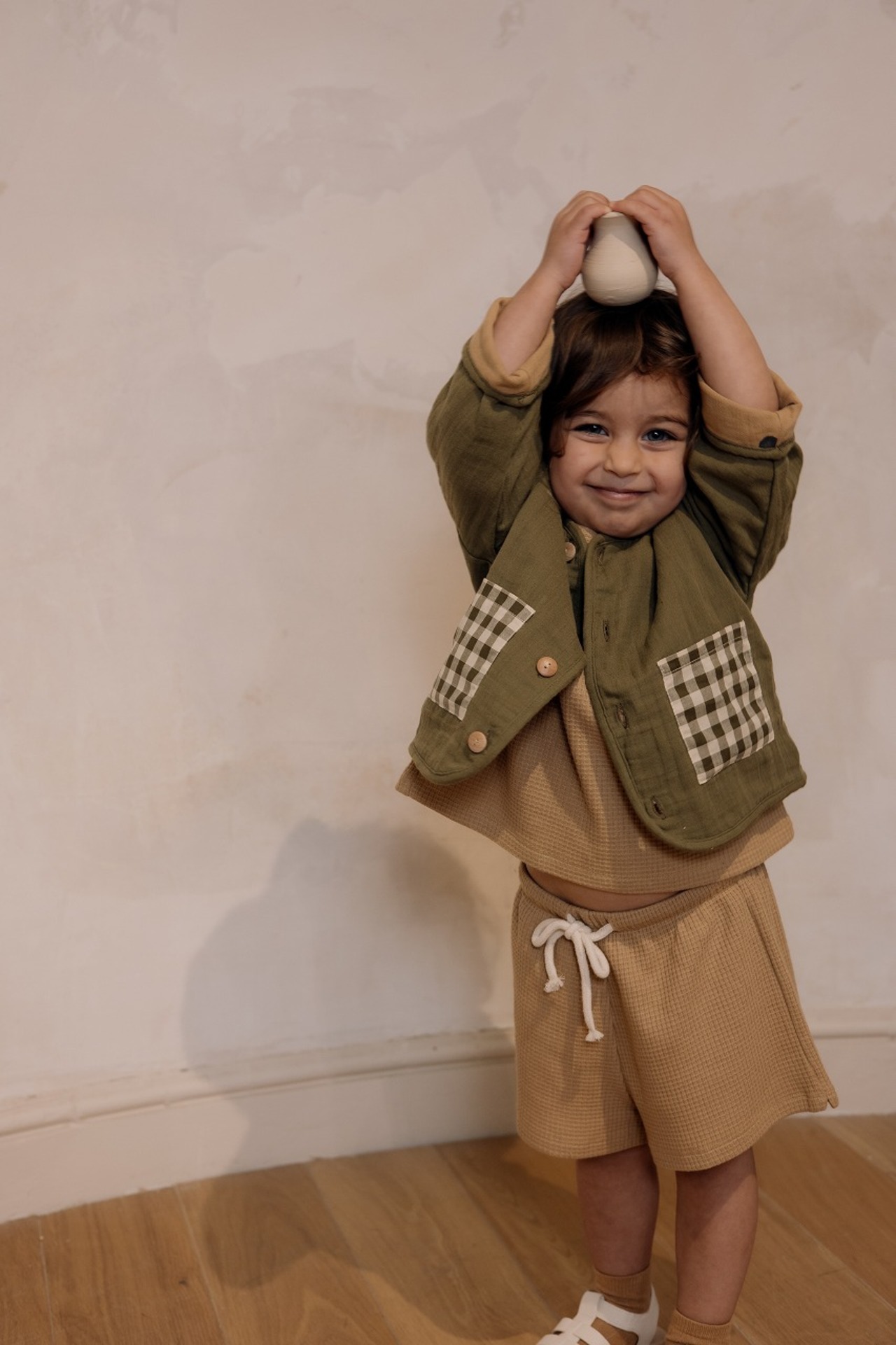 organic zoo　Reversible Artist Cardigan