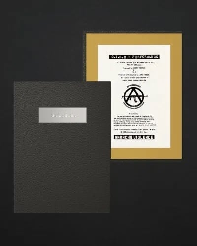G.I.S.M. 「Performance」DVD ポスター付き(枚数20枚限定) | YM.labo