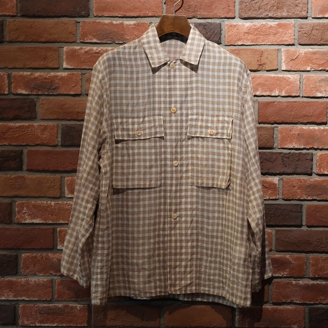 MAATEE&SONS(マーティーアンドサンズ) 26SS "SHIRTS JACKET" -BRWN-