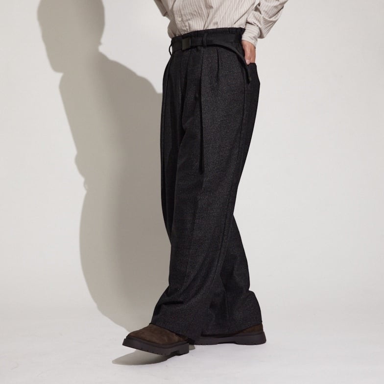 WOMEN'S】DUAL TWEED DOUBLE TUCK PT / デュアルツィードダブルタック