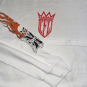【WEST COAST CHOPPERS】ウエストコーストチョッパーズ SKULL FLAME ロングスリーブ Tシャツ