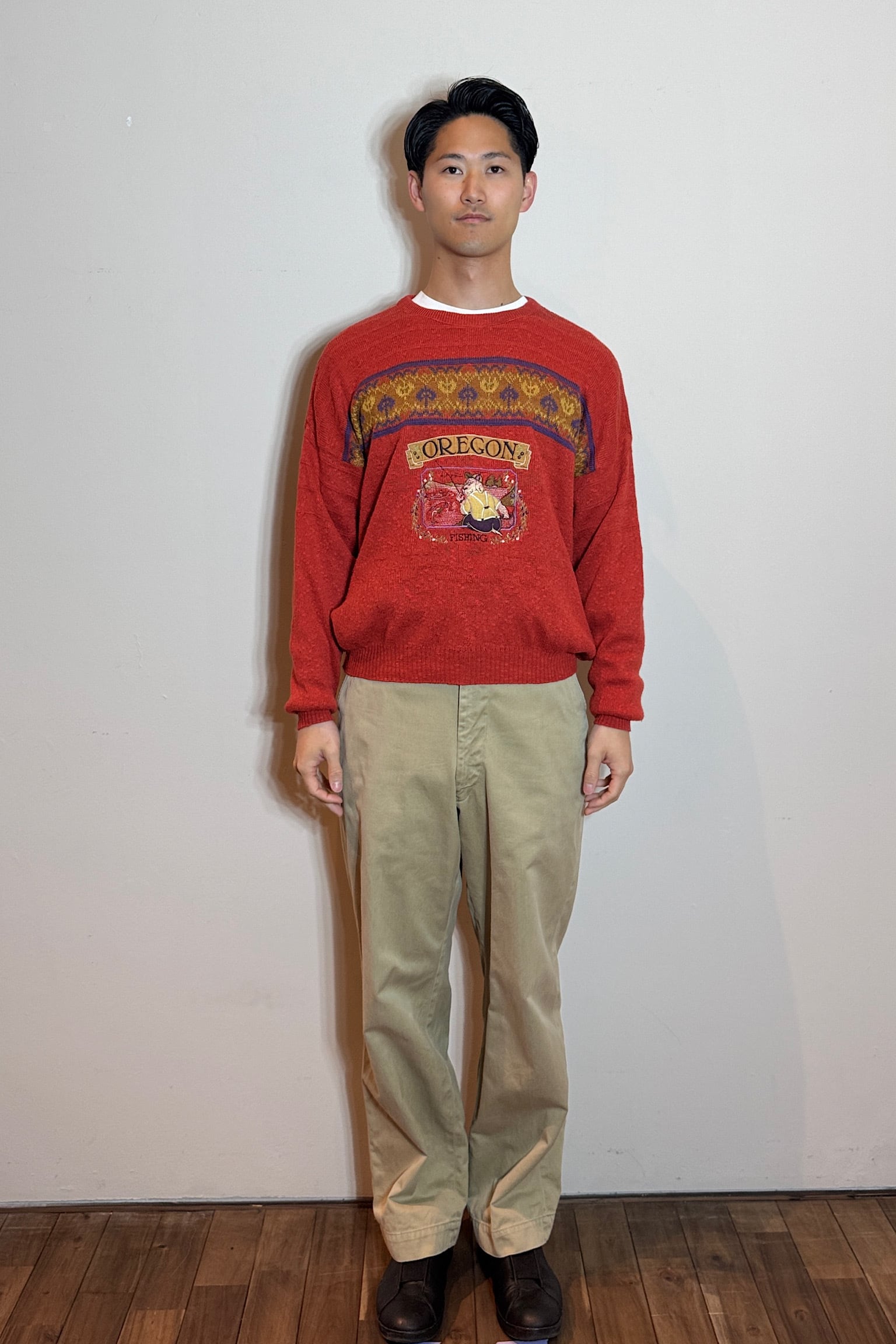 OREGON FISHING ニット