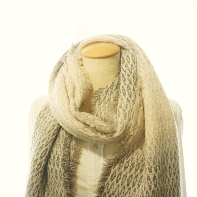 511 VINTAGE Scarf gray gradient