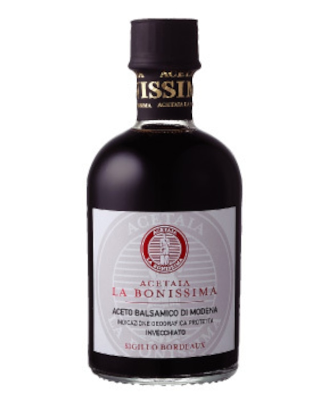 バルサミコ酢【Acetaia La Bonissima】7年熟成 250ml (ボルドーラベル)