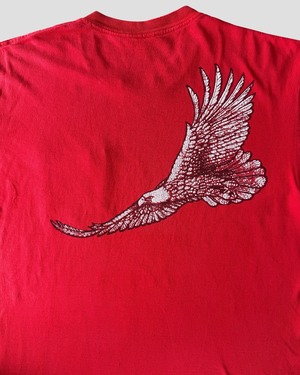 -Winston eagle- Vintage 90s Print T-shirt