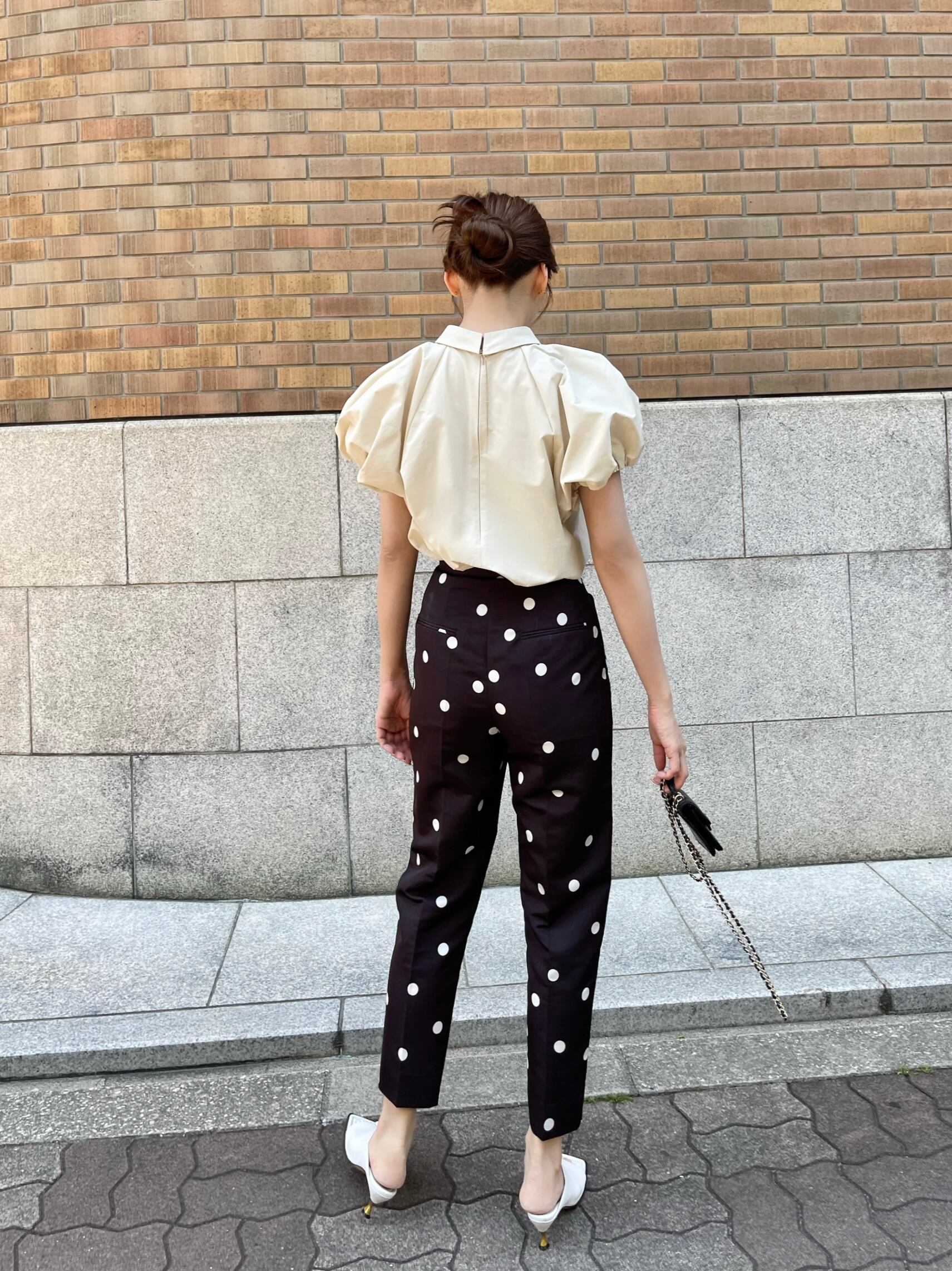 HYEON baby blouse carrot pants セット