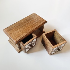 Wooden mini chest