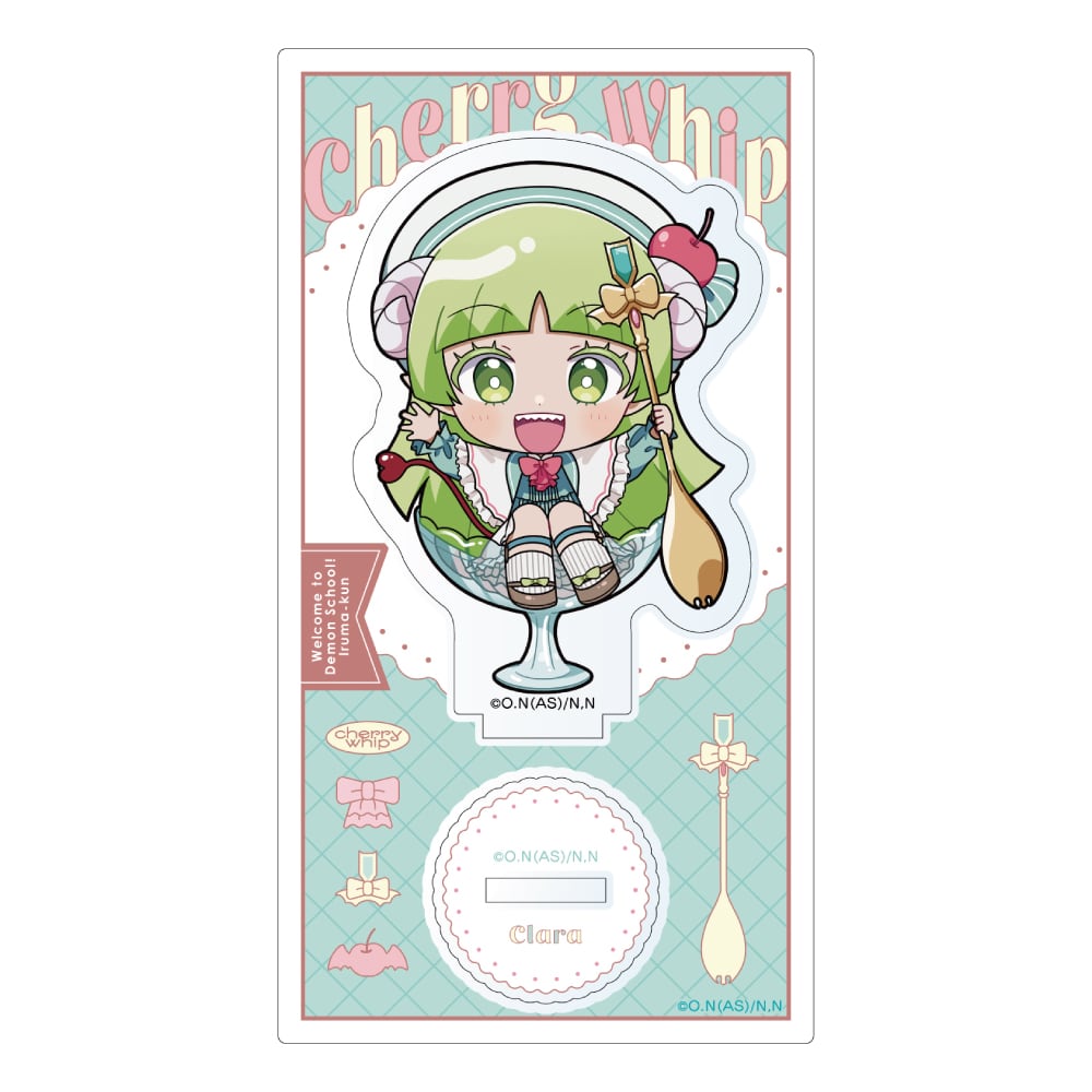 魔入りました!入間くん アクリルスタンド(ウァラク・クララ/さくらんぼほいっぷ)
