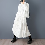 ギャザー バルーン トップス&スカート セレクト  00207