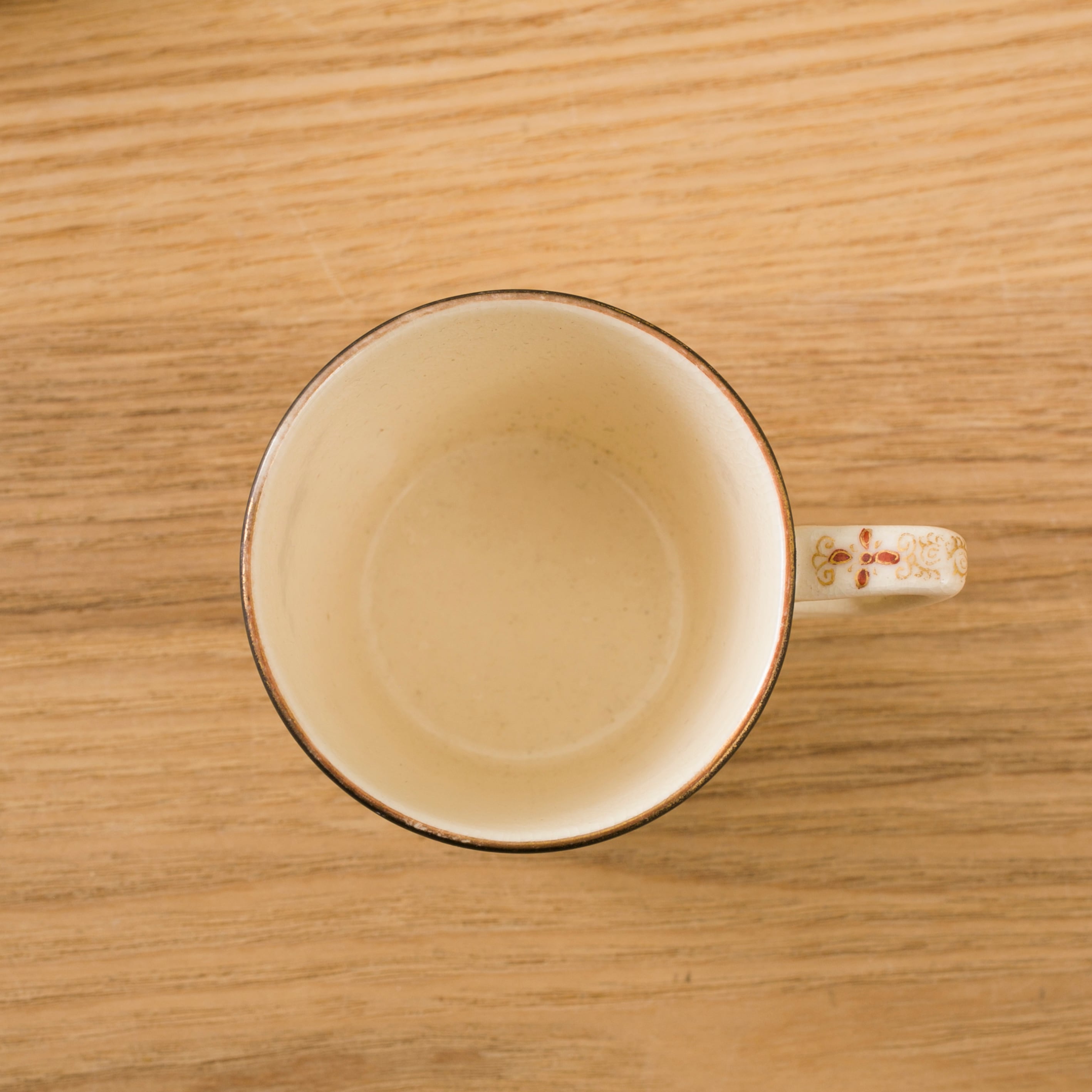 薩摩焼 カップ＆ソーサー デミタス コーヒー 竹図 アンティーク 日本古