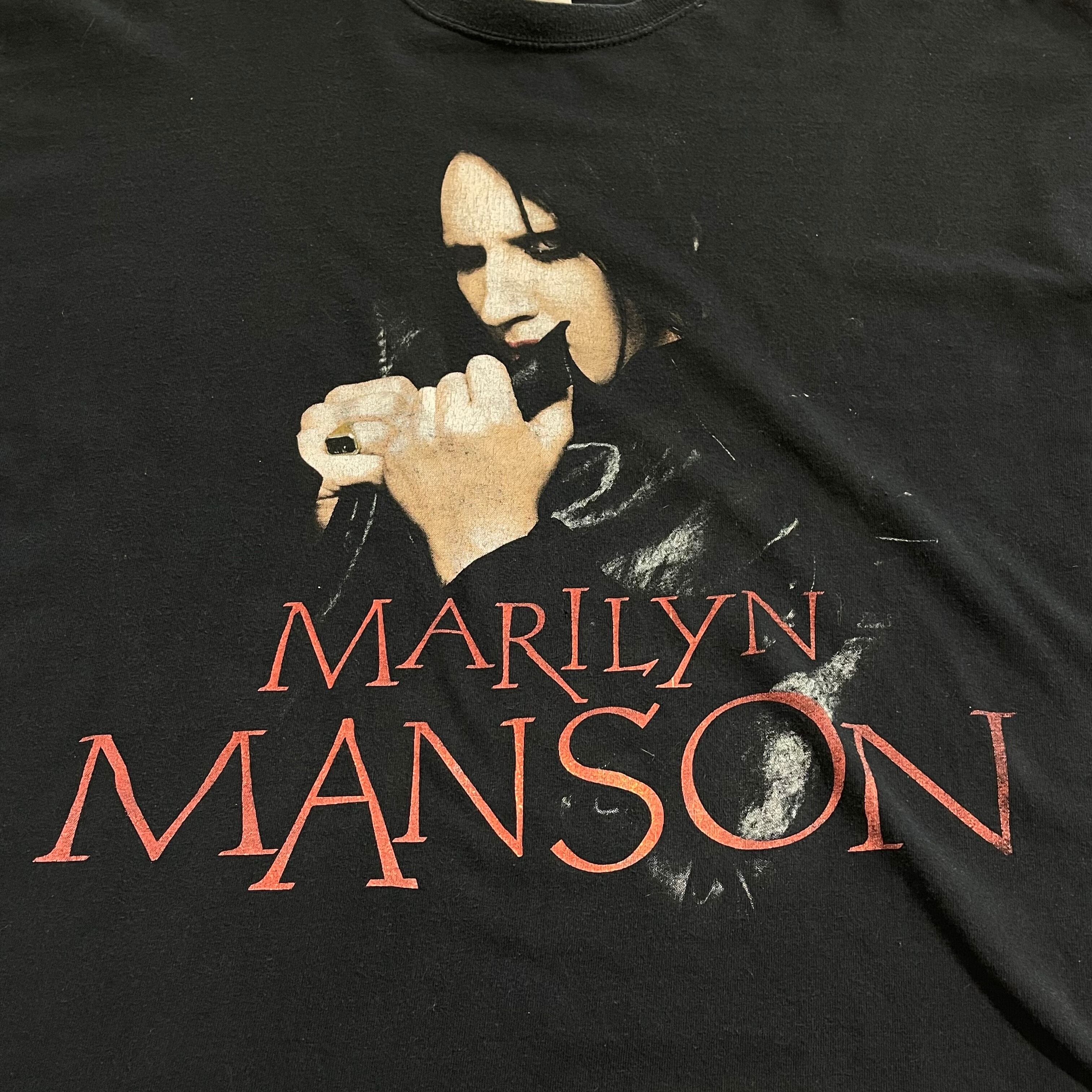 【希少】Marlyn Manson バンドTシャツ　XL 両面プリント