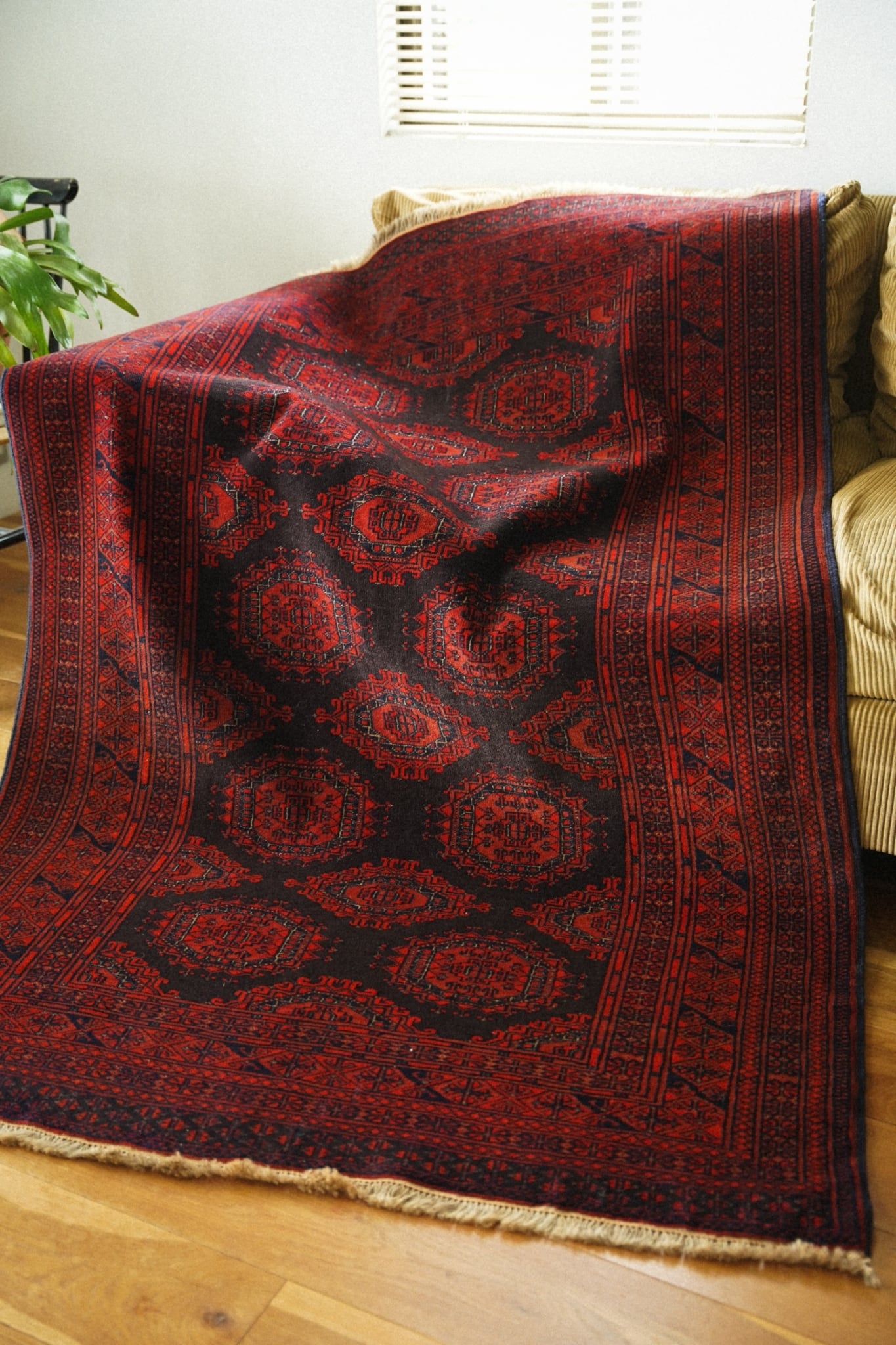 819 -Vintage Taimani rug | PAY ID
