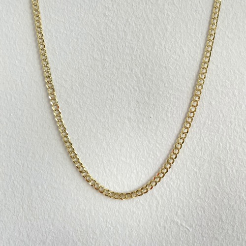 【14K-3-22】18inch 14K real gold chain necklace