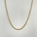 【14K-3-22】18inch 14K real gold chain necklace