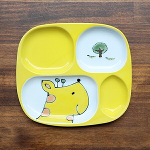 波佐見焼　きりん　プレート 15-056