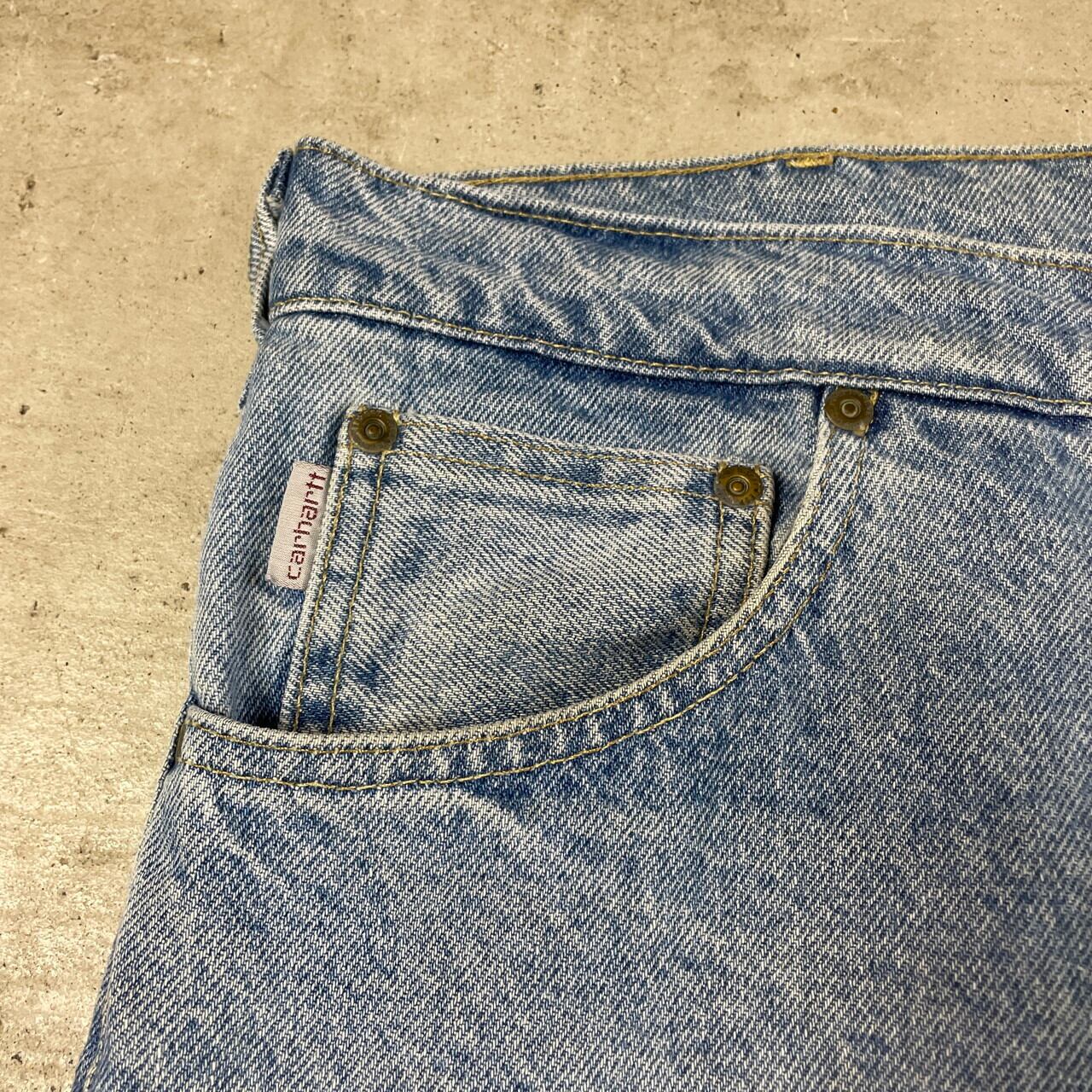 80~90年代 USA製 Carhartt カーハート デニムパンツ ワークパンツ