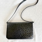 BALLY　ショルダーバッグ　オーストリッチ　ハンドバッグ　ヴィンテージ　17acd25