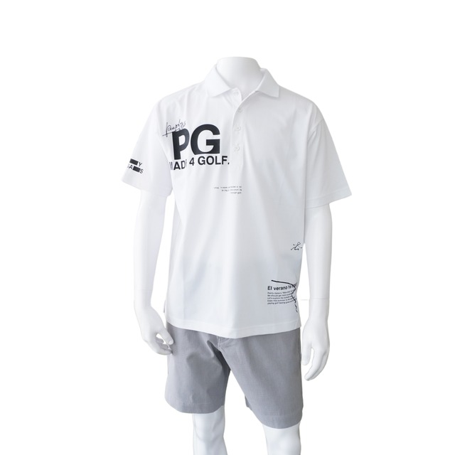 パーリーゲイツ PGBK MFYシャークツイル半袖ポロシャツ <Relaxシリーズ> 商品番号 05342606195010 DETAILS ¥ 27,500(税込)