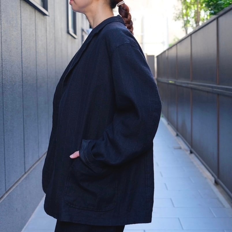 COMOLI(コモリ) /ストライプジャケット -STRIPE-(A03-01010)