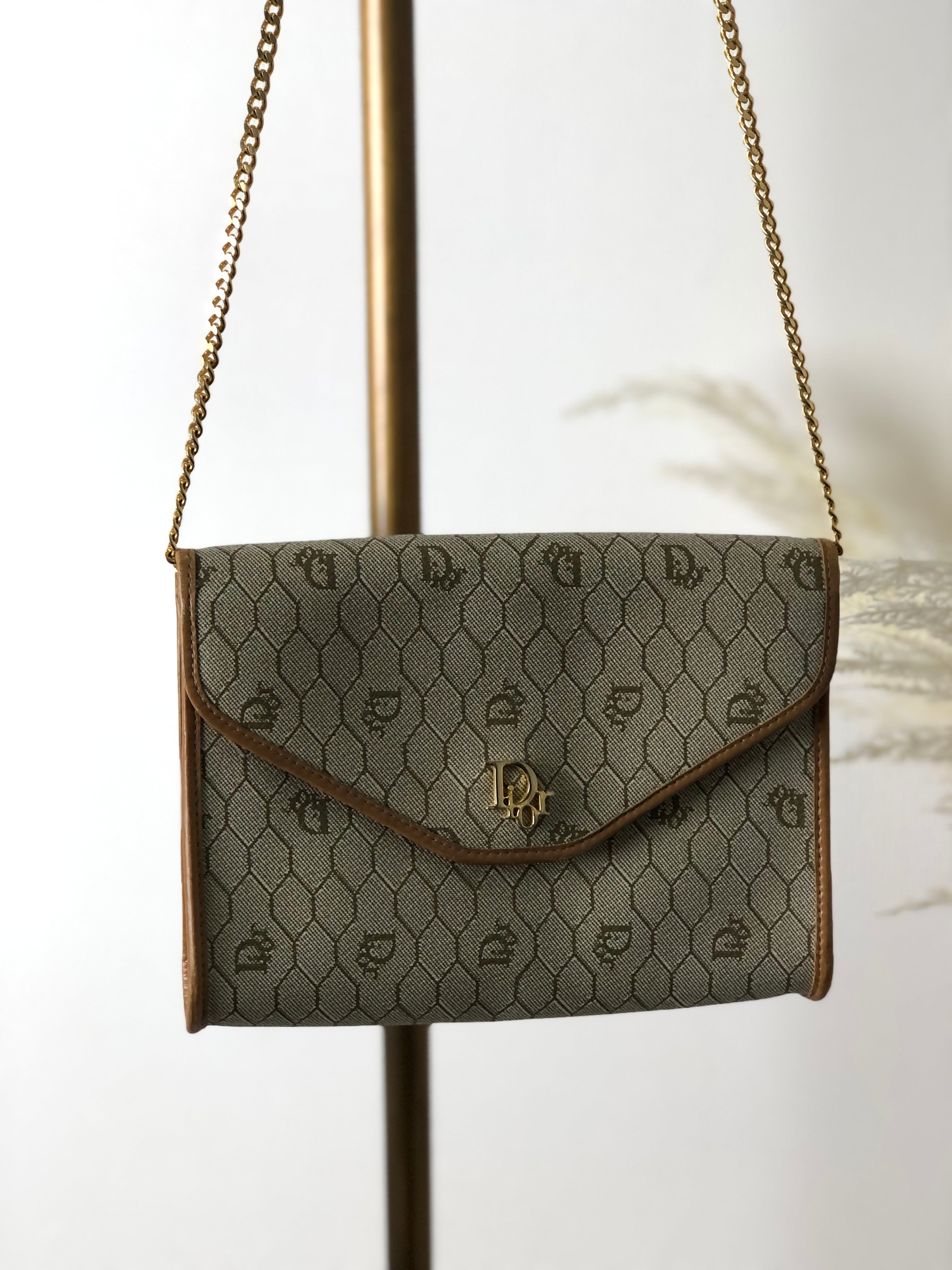 日本直送 名牌中古包 】Christian Dior ディオール ハニカム PVC