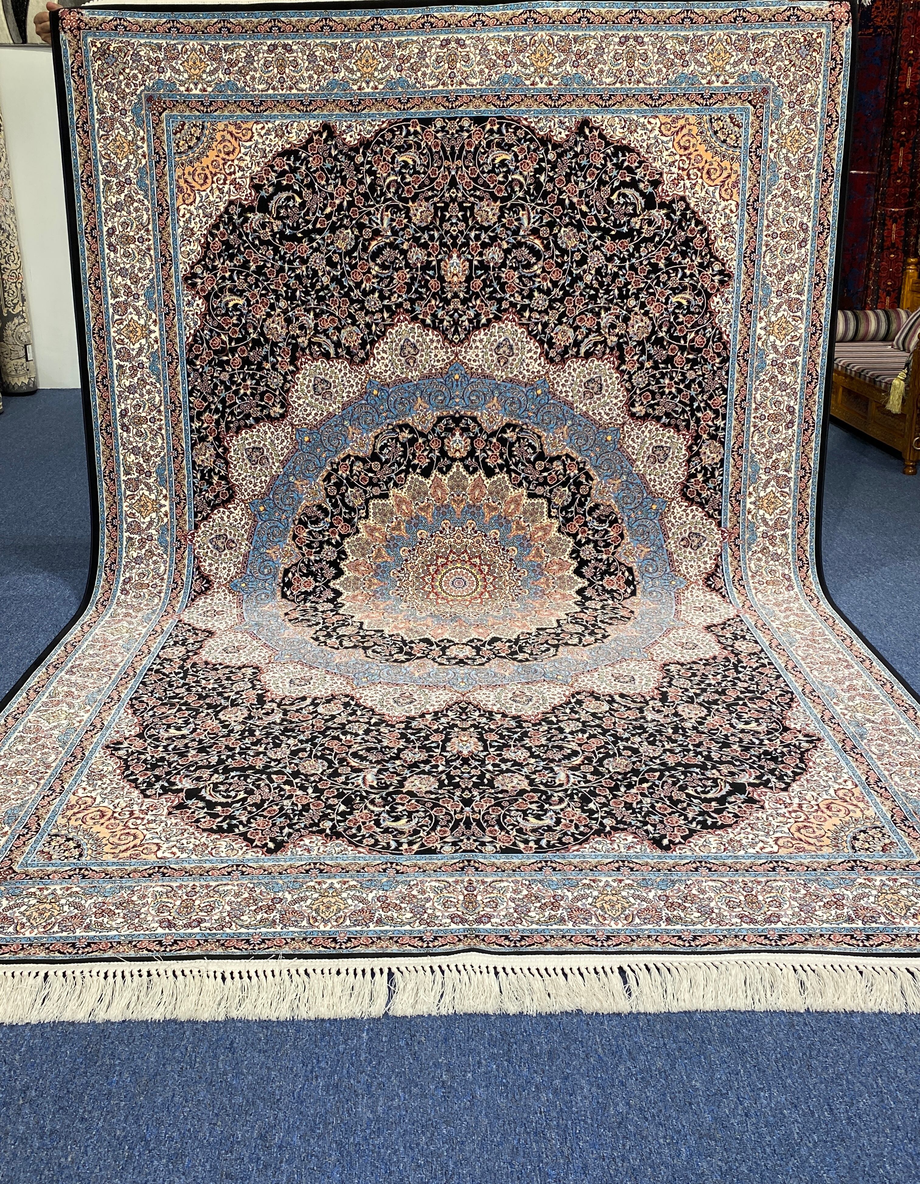 ペルシャ絨毯 200×310 新品未使用 カーペット ラグ Made in Iran