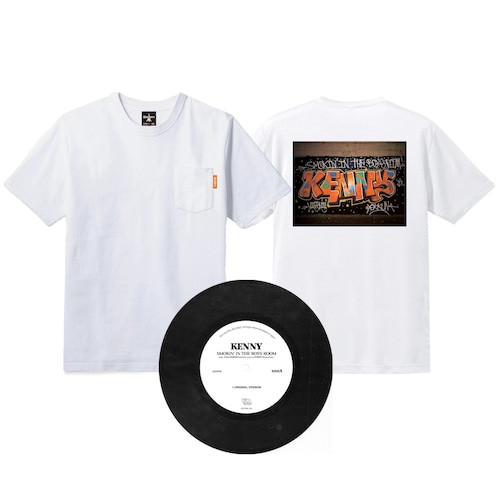 [7"+DOWNLOAD CODE+TEE(WHITE)] SMOKIN' IN THE BOYS ROOM / KENNY