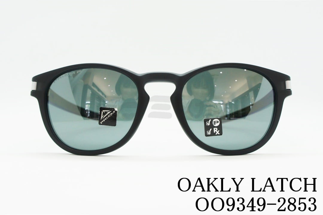 正規品 オークリー 9349-4853 偏光サングラス 茶色い LATCH アジアン 