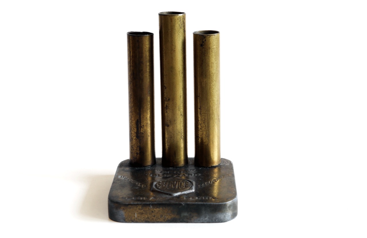 Advertising pen holder