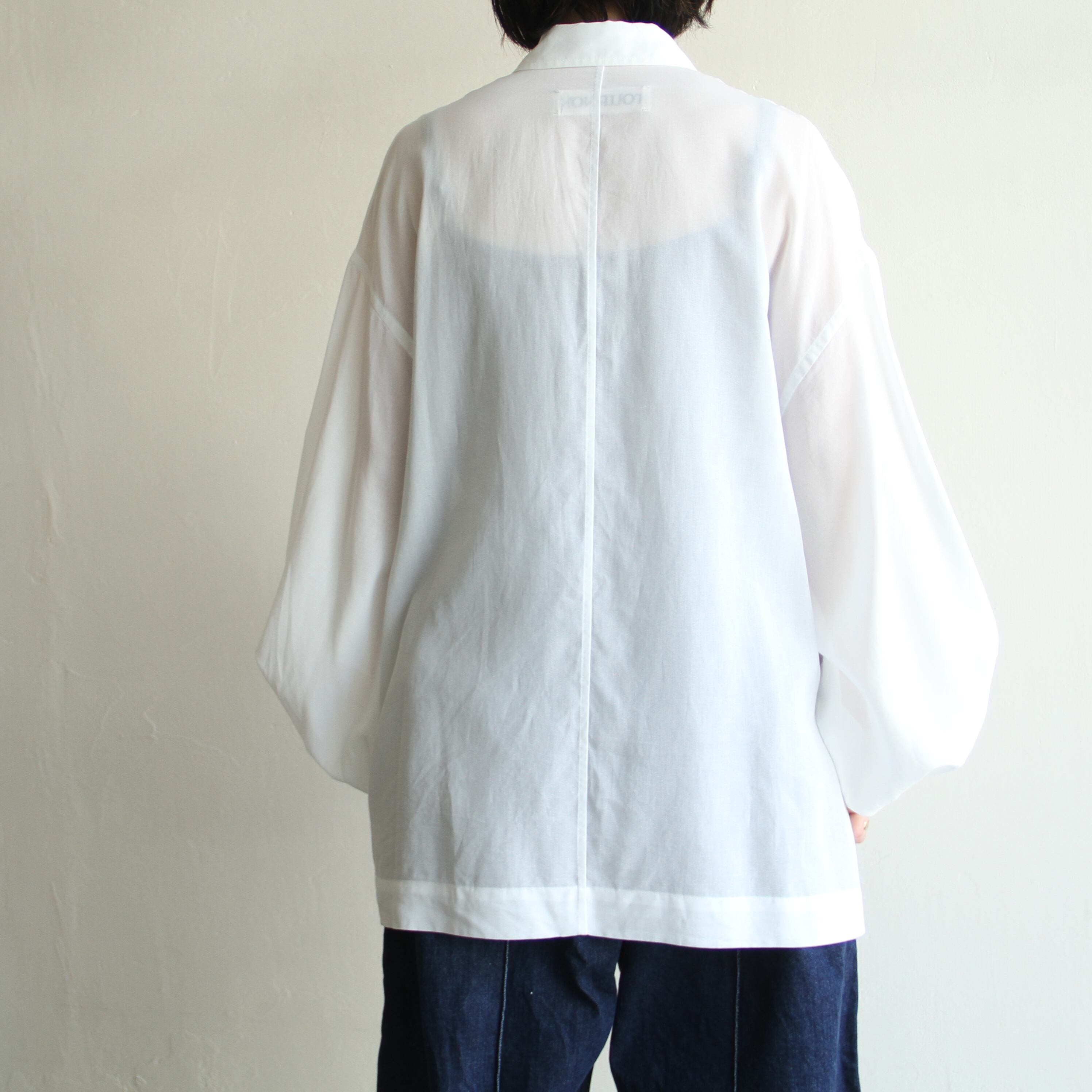 TOURNON. Cotton georgette over shirt | Terminal