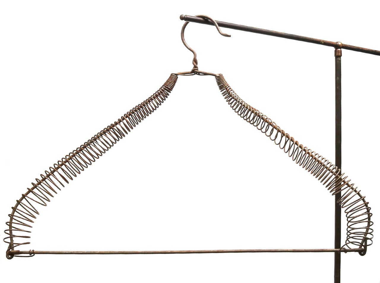 1890's WIRE COIL HANGER