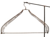 1890's WIRE COIL HANGER