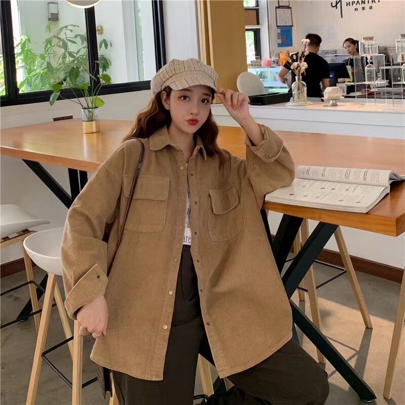 コーデュロイ　シャツジャケット　AJ33167-3181