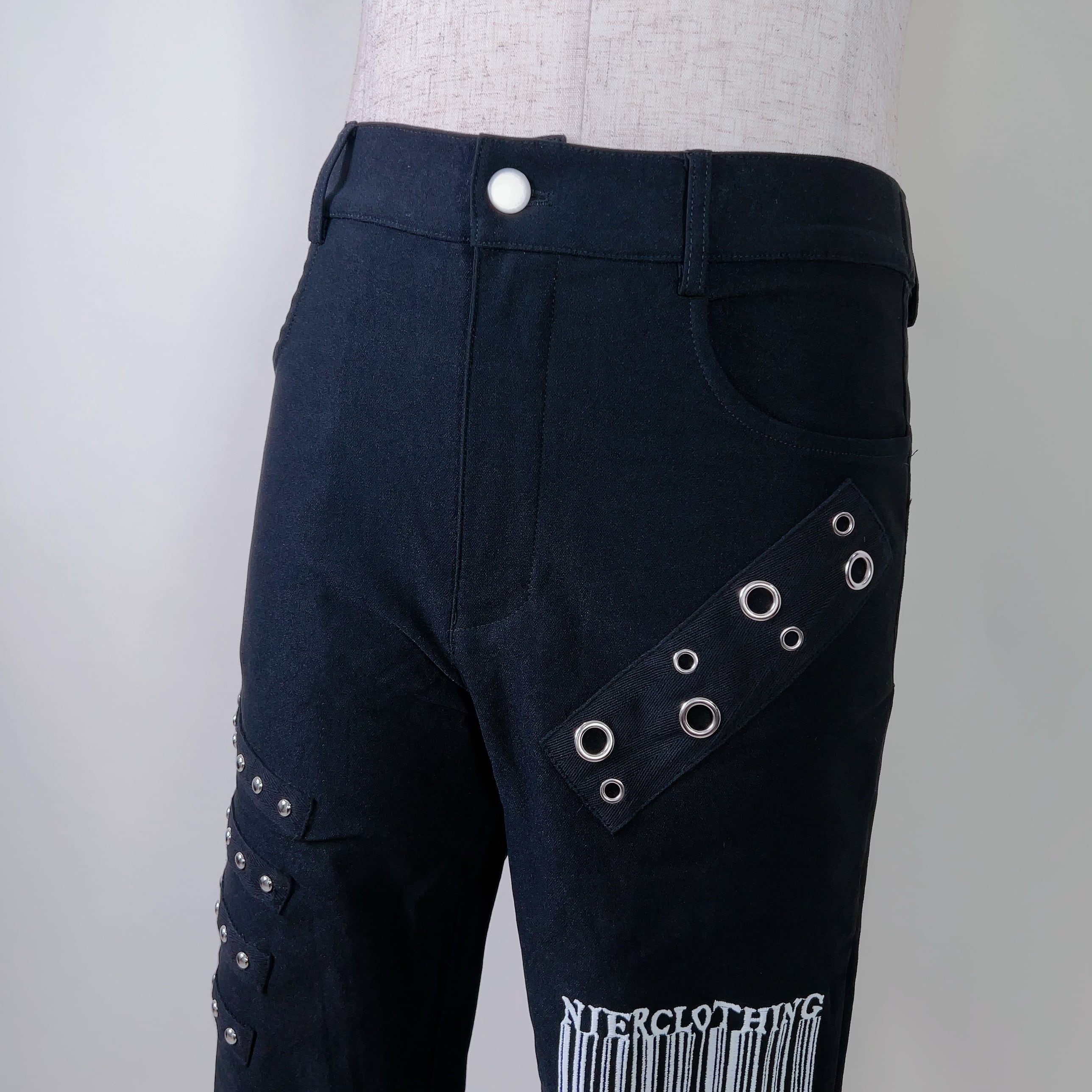 高品質STUDS付きSTYLISH PANTS【4POCKET】 | NIER CLOTHING powered by BASE