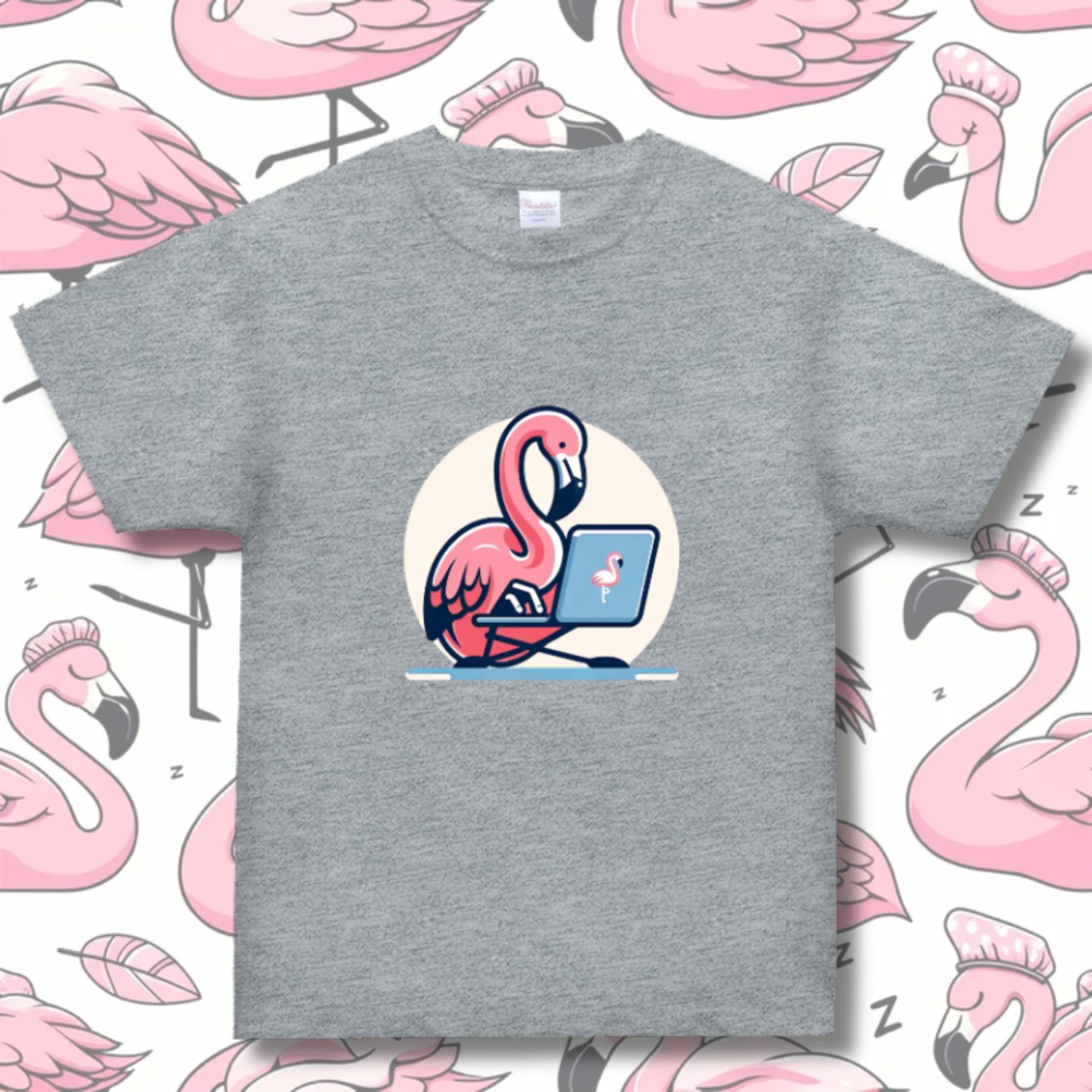 T-shirt -フラミンPC 4111