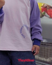 韓国子供服 / TinyHiker / 26Autumn / ビッグシルエットラグラン Tシャツ / 秋服 *XS~XL *