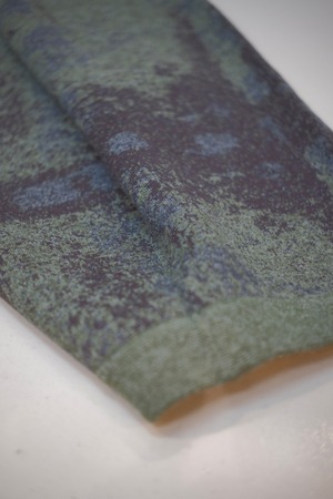 Nuance Jacquard Half Knit Pants / KHAKI BROWN