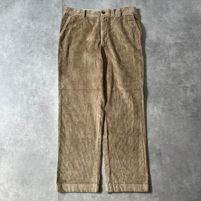 エルエルビーン W32 コーデュロイボトム チノパン 古着 ベージュ 17068
