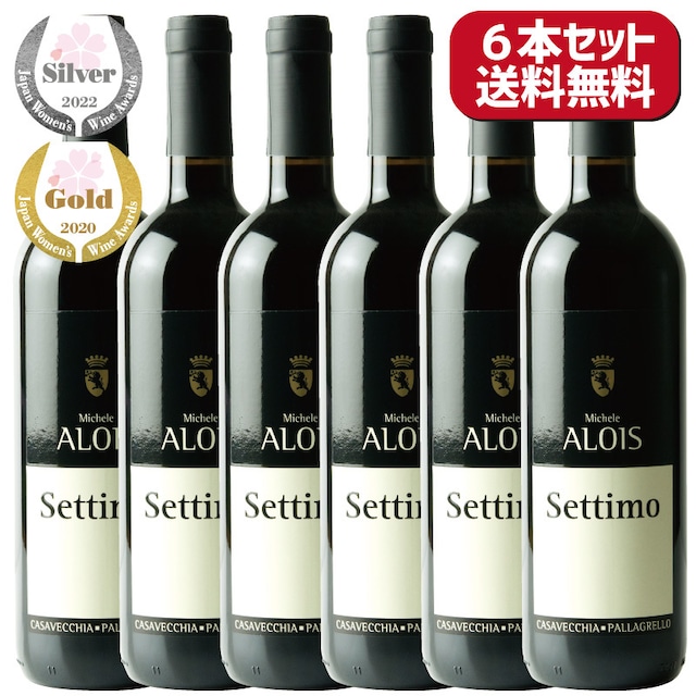 【送料無料6本セット】【ALOIS】”セッティモ” ロッソ テッレ デル ヴォルトゥルノ IGT