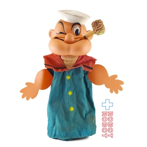 マテル ポパイ プルストリング トーキング ハンドパペット 1967 ※難有り