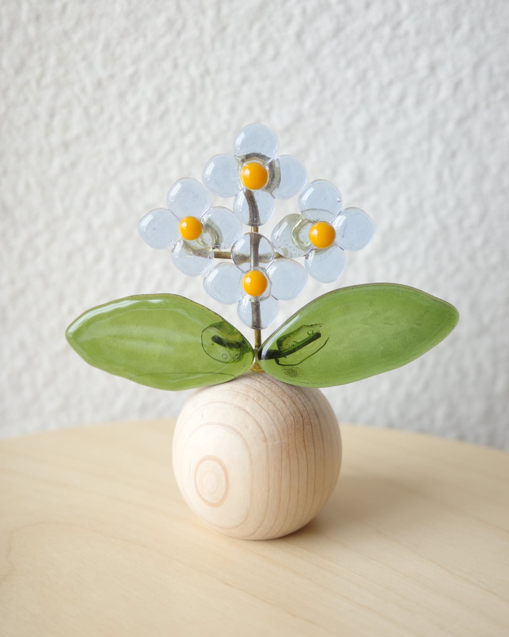 häkke 紫陽花 ガラスフラワー