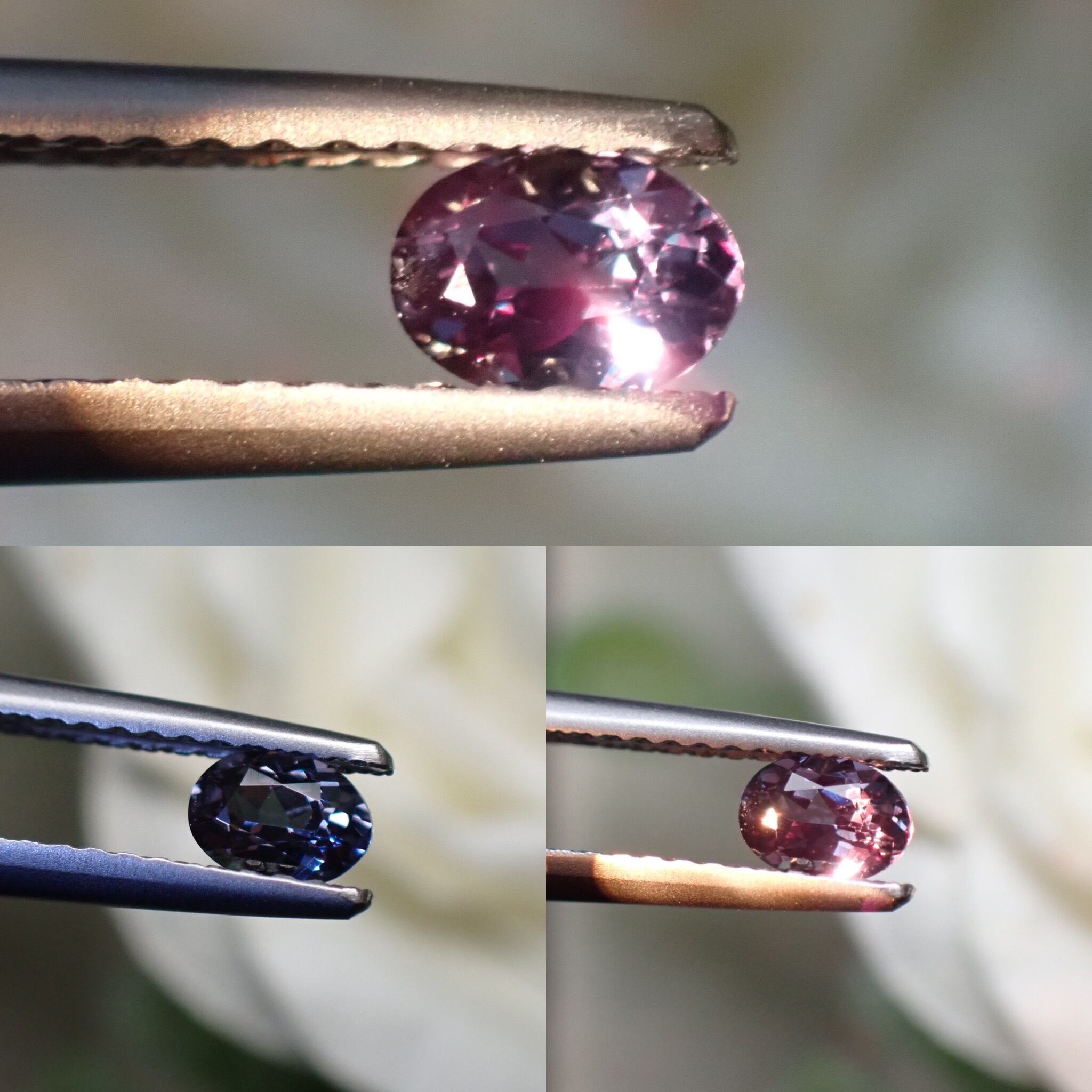 カラーチェンジ◎ ベキリーブルーガーネット 0.28ct | 宝石ルース販売