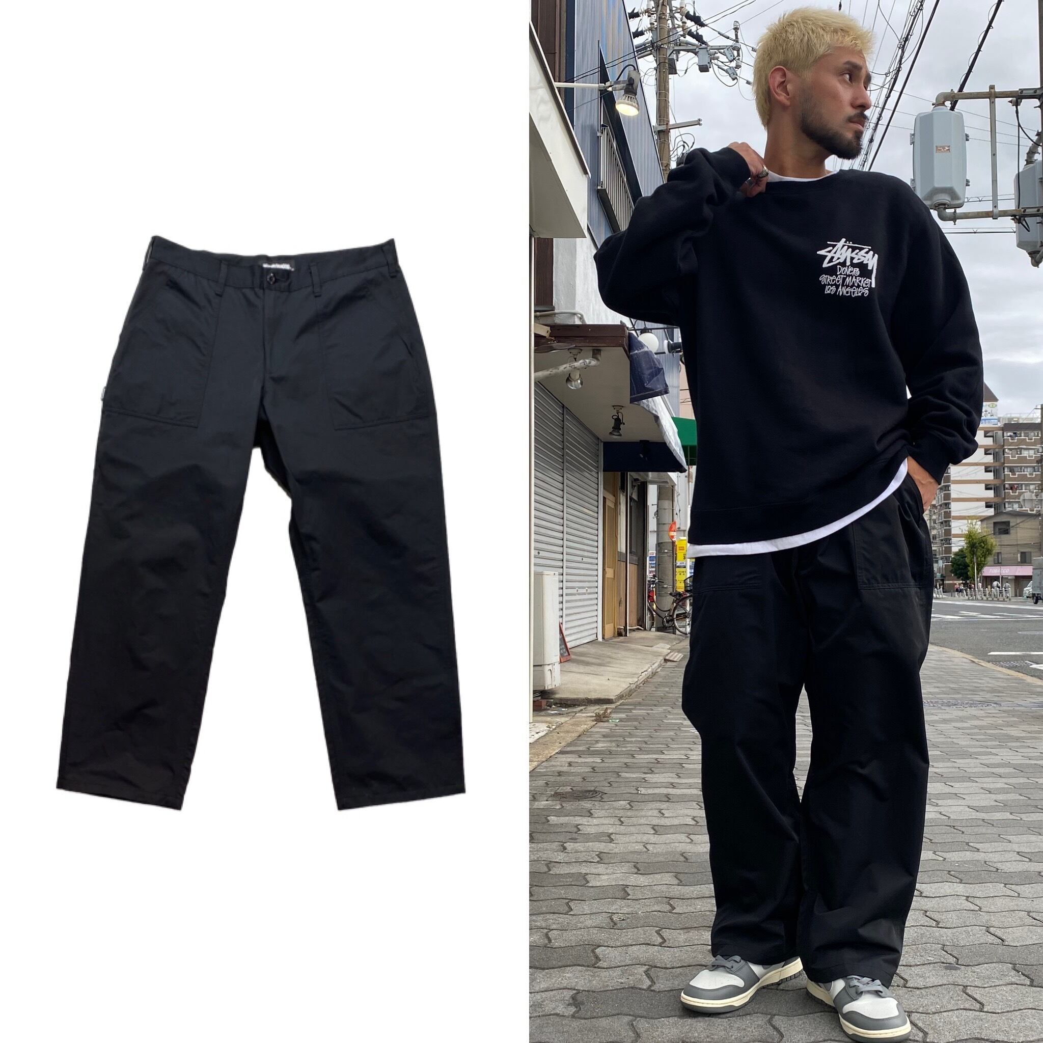 NEIGHBORHOOD BAKER/CN-PT XL BLACK 212YTNH-PTM02 066865 | BRAND 