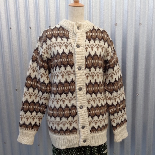 Fair isle Cardigan／フェアアイル カーディガン